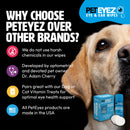 PETEYEZ - Eye and Ear Wipe W/ Hypochlor (For Dogs & Cats)