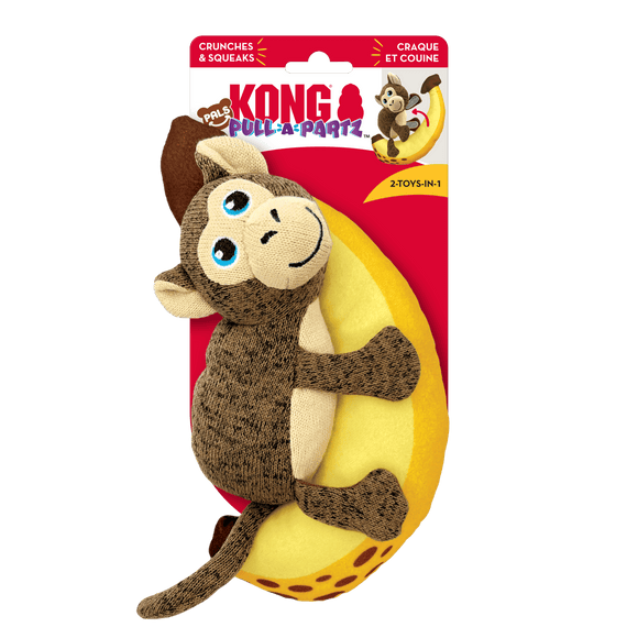 KONG - PULL-A-PARTZ PALS MONKEY (Dog Toy)