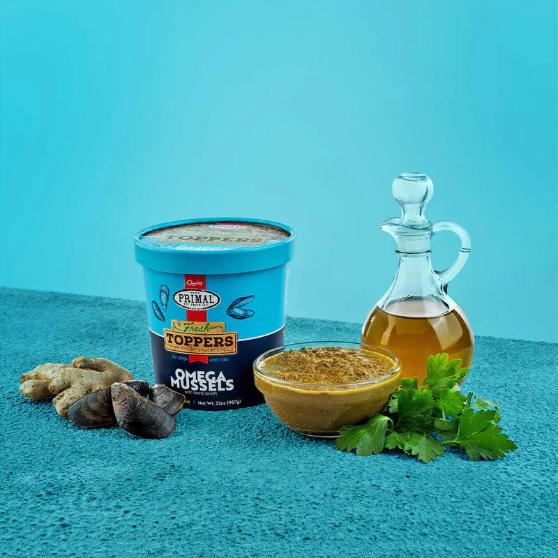 Primal - Omega Mussels Fresh Topper - Frozen Product (Dog/Cat)