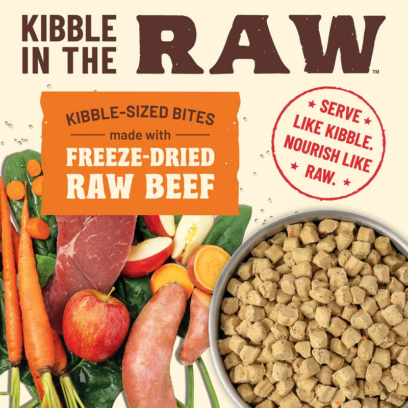 Primal - Kibble In The Raw - Beef Recipe (Dog Food)