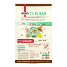 Primal - Kibble In The Raw - Chicken Recipe (Dog Food)