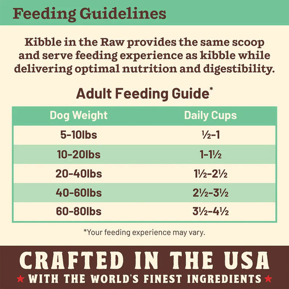 Primal - Kibble In The Raw - Chicken Recipe (Dog Food)