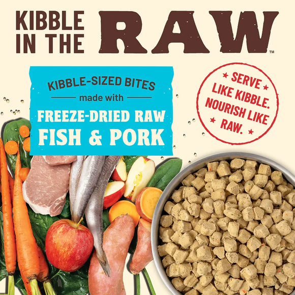 Primal - Kibble In The Raw - Fish & Pork Recipe (Dog Food)