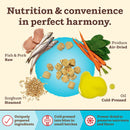 Primal - Kibble In The Raw - Fish & Pork Recipe (Dog Food)