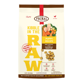 Primal - Kibble In The Raw - Puppy Chicken & Pork Recipe (Dog Food)