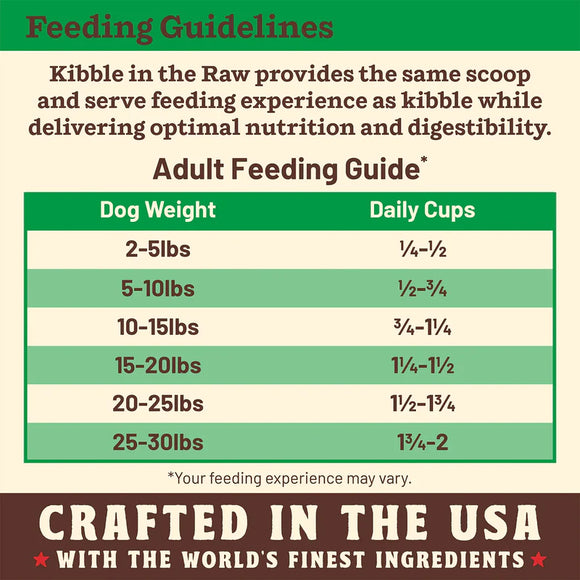 Primal - Kibble In The Raw - Small Breed Chicken Recipe (Dog Food)