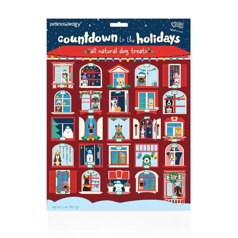 Spunky Pup - Countdown To The Holidays Treat Advent Calendar (For Dogs)
