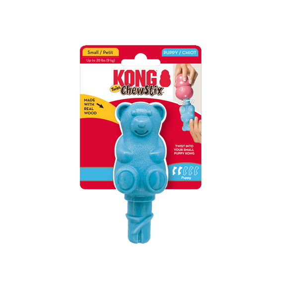 KONG - ChewStix Puppy Twist Bear (For Puppies)