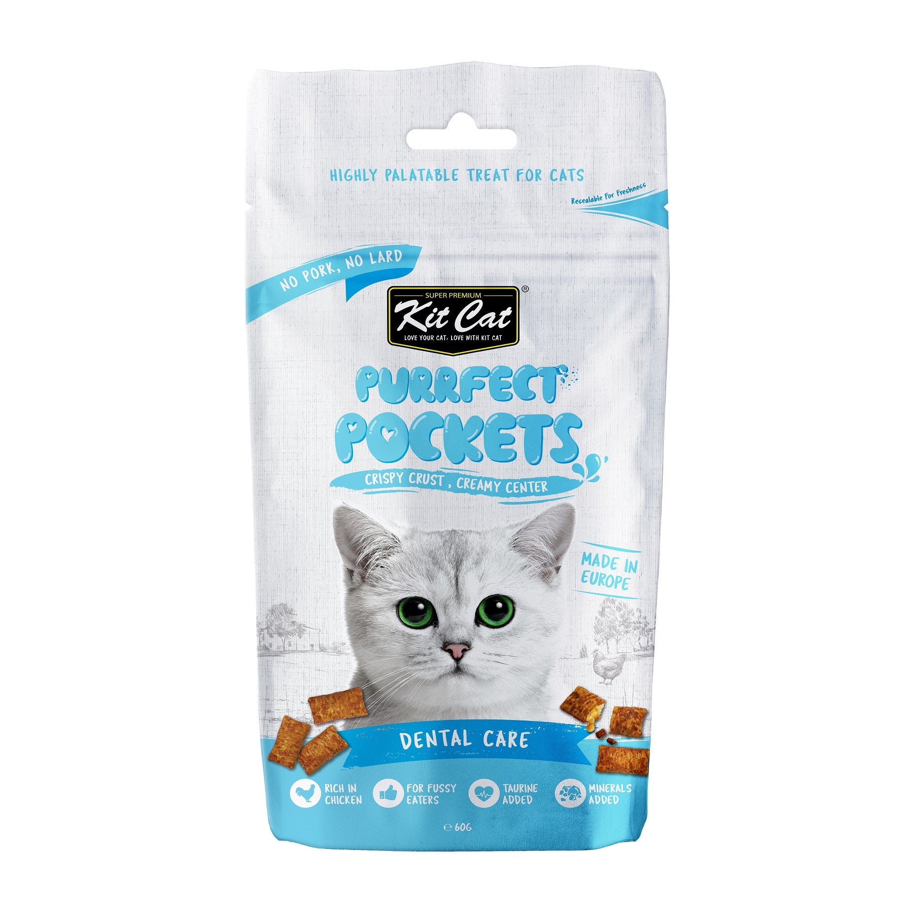 Kit Cat - Purrfect Pockets - Dental Care (Cat Treat)