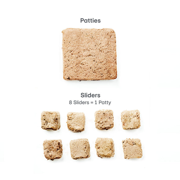 Green Juju Rabbit Recipe with Duck Liver Frozen Patties & Sliders