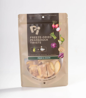 Pi - Freeze-Dried Meat Twists - Pears & Duck (For Dogs & Cats)
