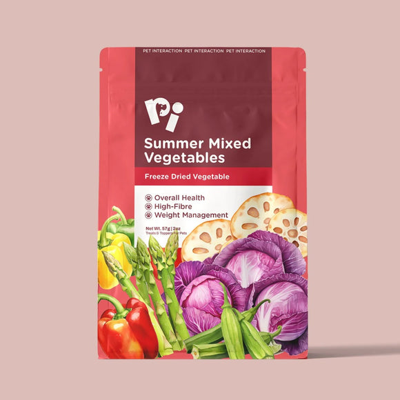 Pi - Meal Topper - Summer Mixed Vegetables (For Dogs & Cats)