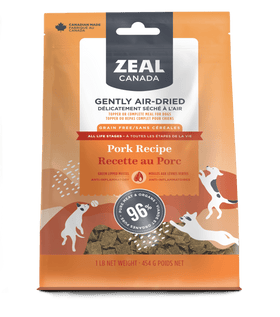 Zeal Canada -  Gently Air-Dried Pork (For Dogs)
