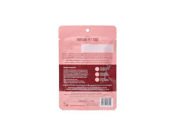 Portland Pet Food - Boots' Salmon N' Pumpkin (4 Pack) (For Cats)