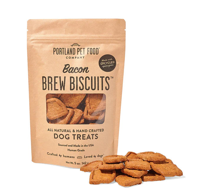 Portland Pet Food - Brew Biscuits with Bacon Dog Treats