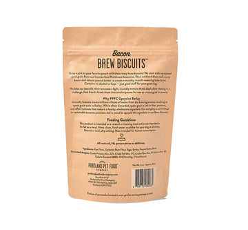 Portland Pet Food - Brew Biscuits with Bacon Dog Treats