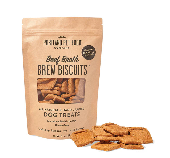 Portland Pet Food - Brew Biscuits with Beef Broth Dog Treats