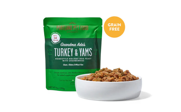 Portland Pet Food - Grandma Ada's Turkey & Yams (For Dogs)