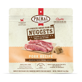 Primal - Nuggets - Freeze Dried Nuggets - Pork Formula (Cat Food)