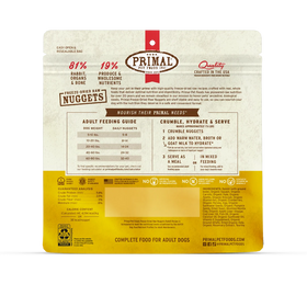 Primal - Nuggets - Freeze Dried Nuggets - Rabbit Formula (Dog Food)