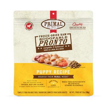 Primal - Pronto - Freeze Dried Raw Pronto - Chicken & Salmon Recipe (For Puppies)