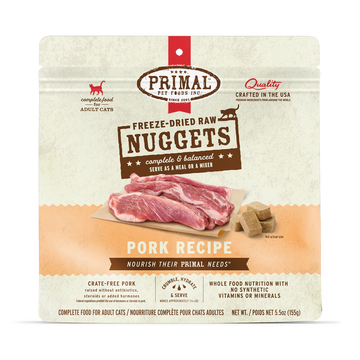 Primal - Nuggets - Raw Pork (For Cats) - Frozen Product