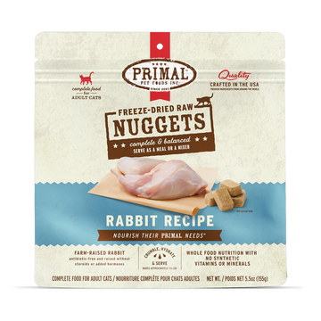 Primal - Nuggets - Raw Rabbit (For Cats) - Frozen Product