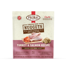 Primal Frozen Raw Turkey & Salmon Nuggets for Dogs 3lb