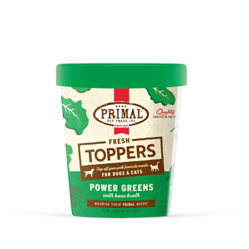 Primal - Power Greens Fresh Topper - Frozen Product (Dog/Cat)