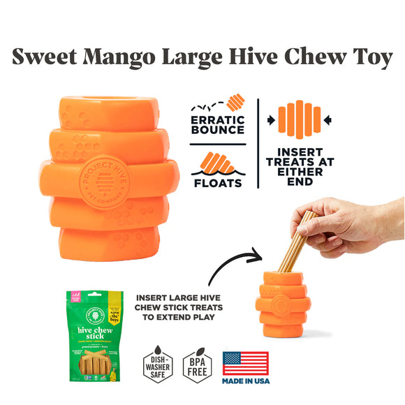 Project Hive - Hive Chew - Sweet Mango Scent (For Dogs)