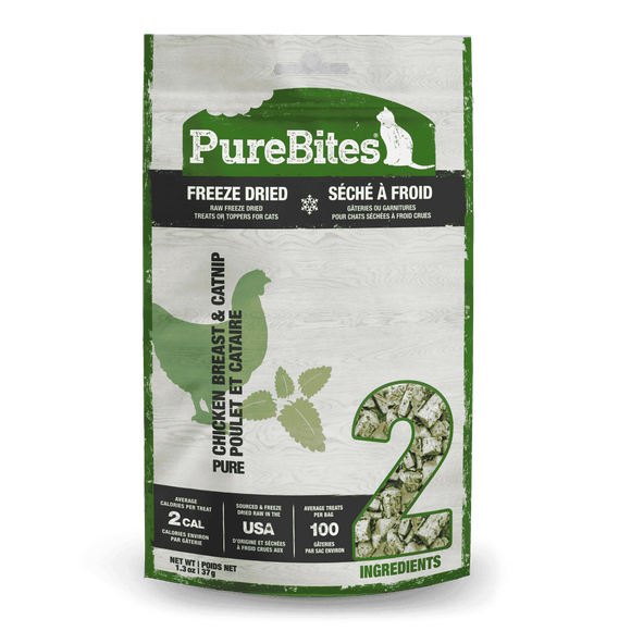 Purebites | Chicken & Catnip Freeze Dried Cat Treats