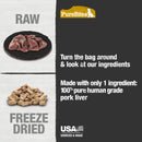 Purebites - Freeze Dried Pork Liver (For Dogs)