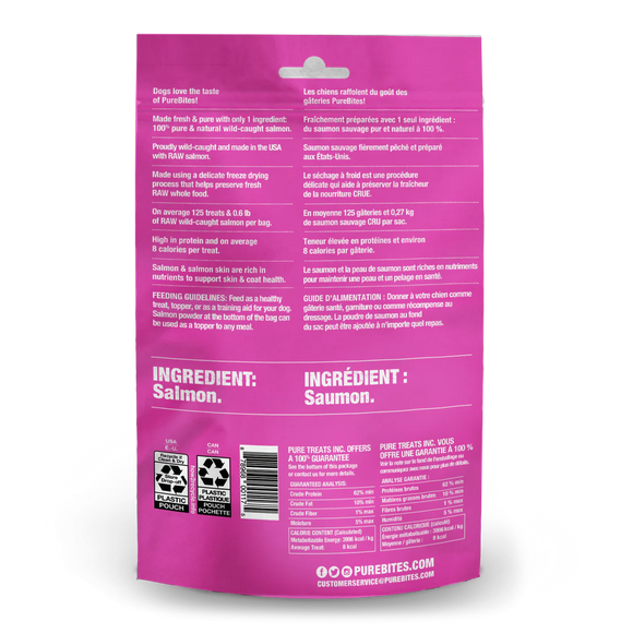 Purebites - Salmon Freeze Dried Dog Treats