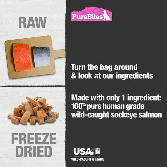 Purebites - Salmon Freeze Dried Dog Treats