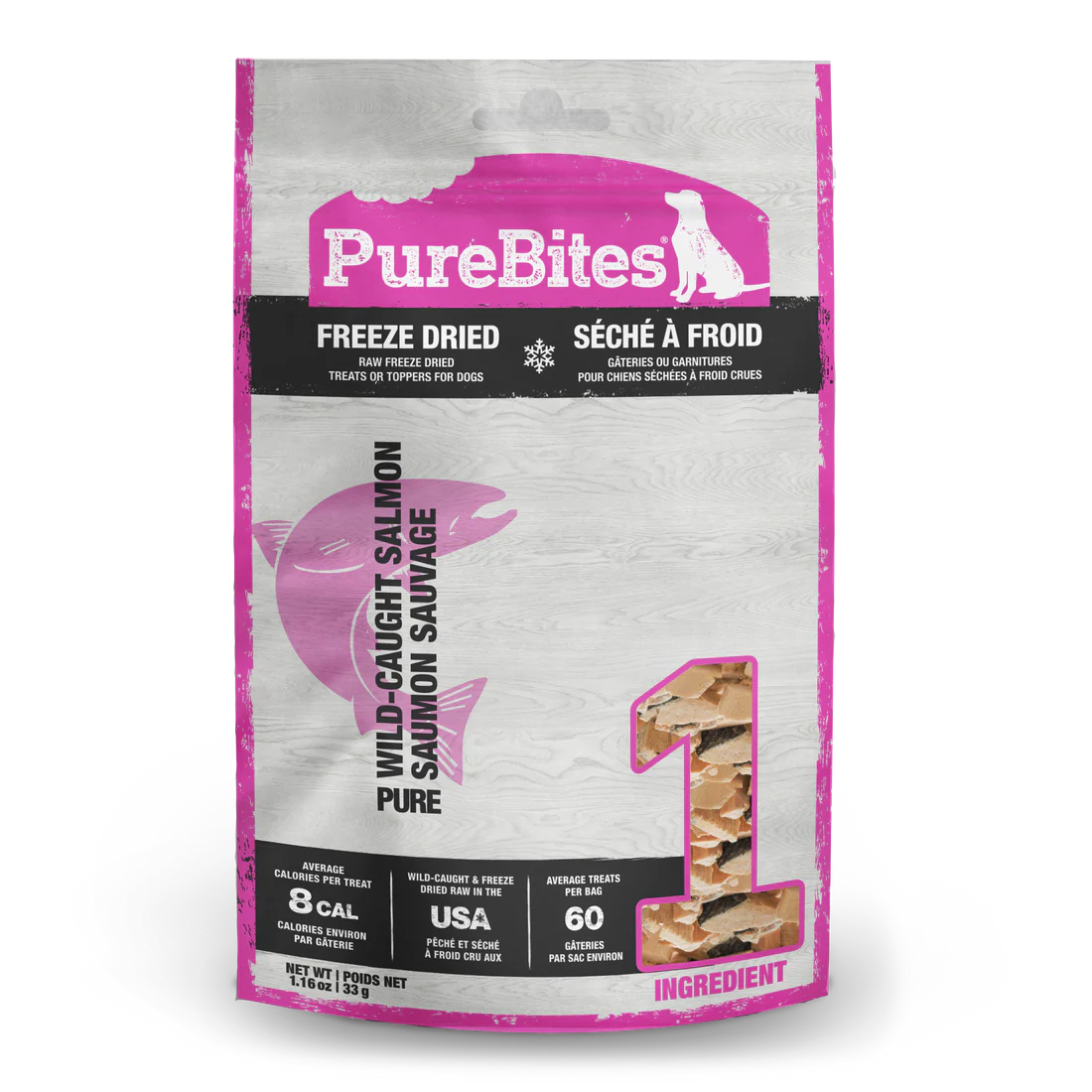 Purebites - Salmon Freeze Dried Dog Treats
