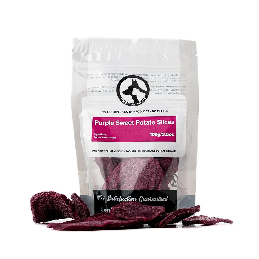 Only One Treats - Purple Sweet Potato Slices (For Dogs)