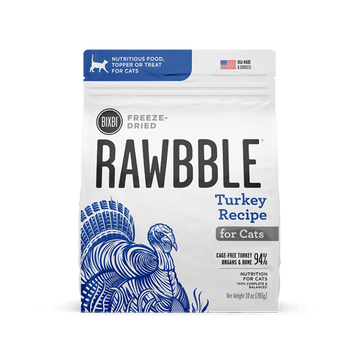 Bixbi Rawbble - Freeze Dried - Turkey Recipe (For Cats)