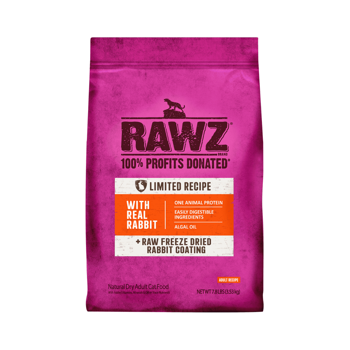 RAWZ - Limited Recipe Real Rabbit (Dry Cat Food)