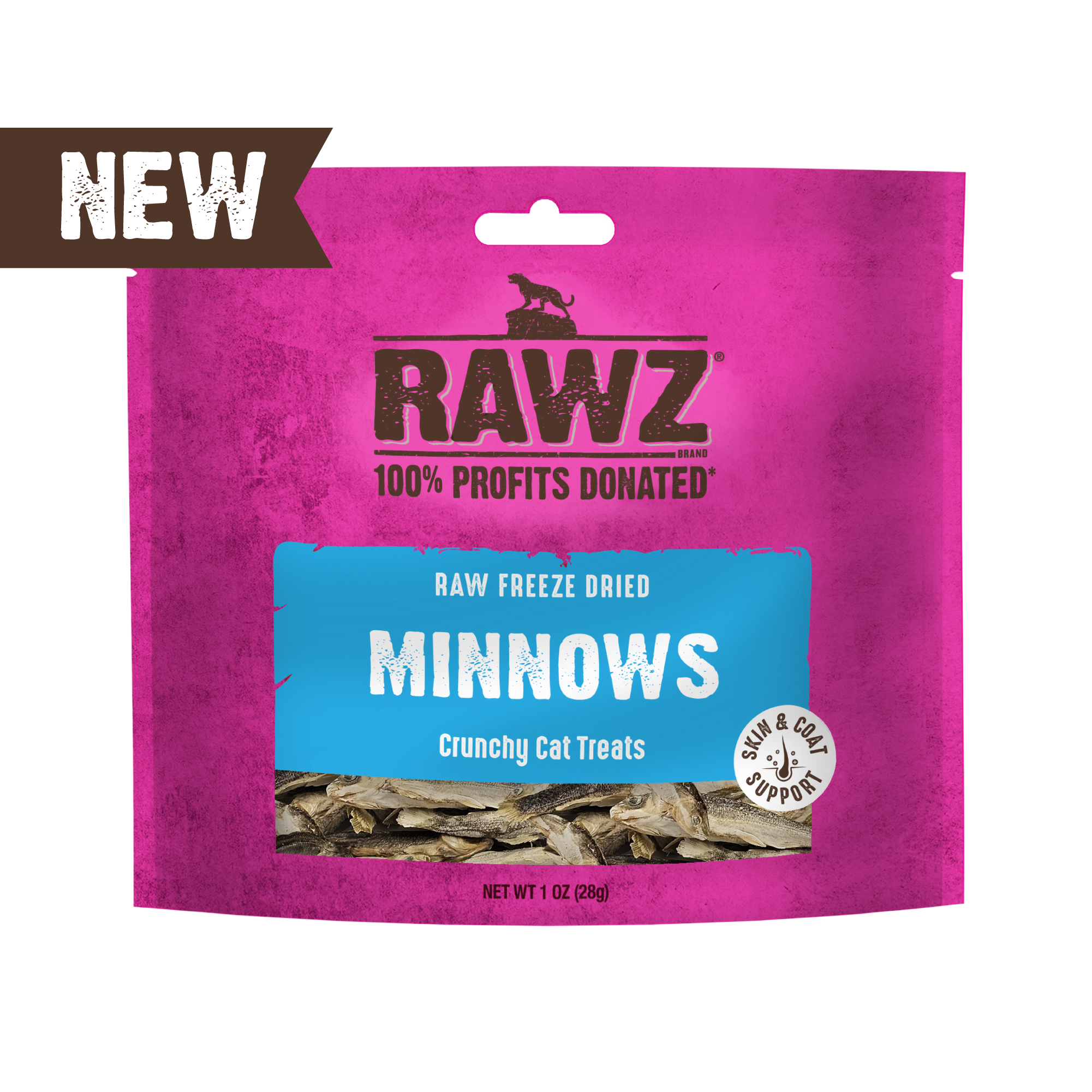 RAWZ - Raw Freeze Dried Minnows (Cat Treat)