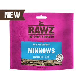 RAWZ - Raw Freeze Dried Minnows (Cat Treat)