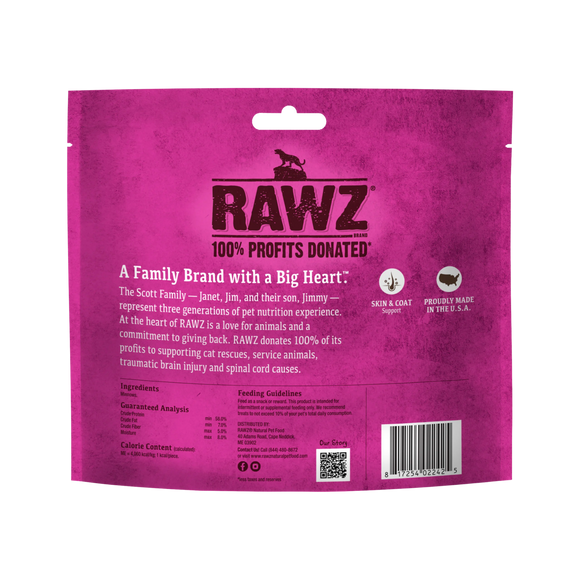 RAWZ - Raw Freeze Dried Minnows (Cat Treat)
