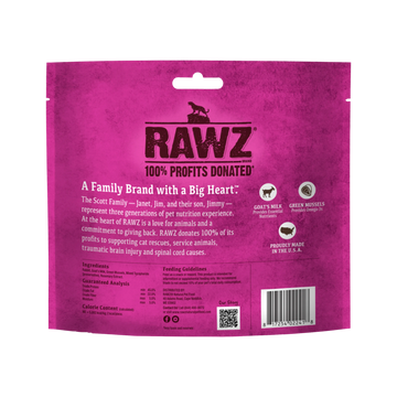 RAWZ - Raw Freeze Dried Rabbit & Goat Milk (Cat Treat)