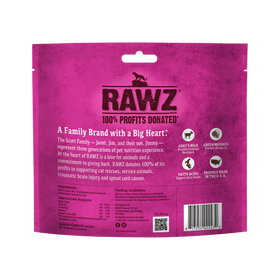 RAWZ - Raw Freeze Dried Salmon & Goat Milk (Cat Treat)