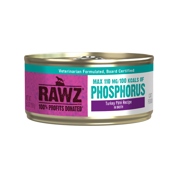RAWZ Lower Phosphorus Turkey Pâté can front
