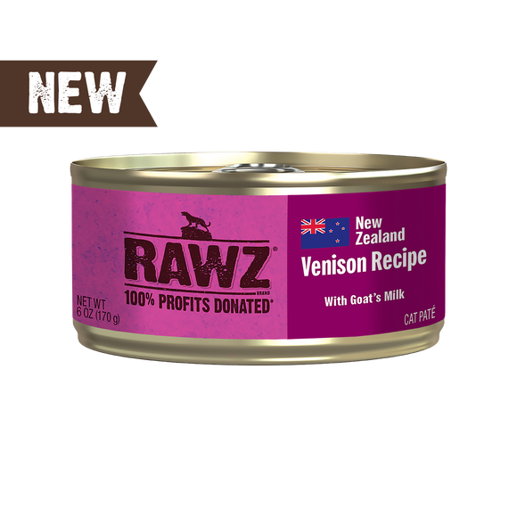 RAWZ 94% Venison with Goat's Milk Pâté can front