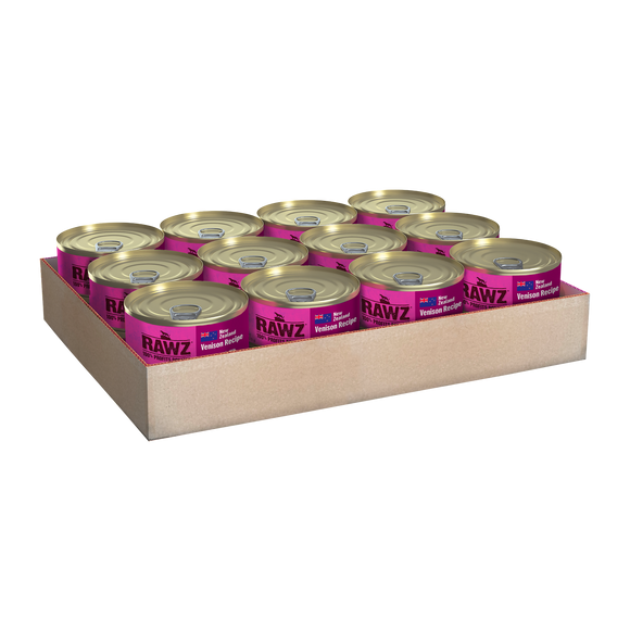 RAWZ 94% Venison with Goat's Milk Pâté tray