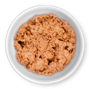 RAWZ 96% Beef, Beef Liver & Goat's Milk Pâté in a bowl