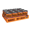 RAWZ 96% Beef, Beef Liver & Goat's Milk Pâté tray