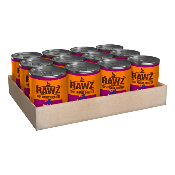RAWZ 94% Venison with Goat's Milk Pâté tray
