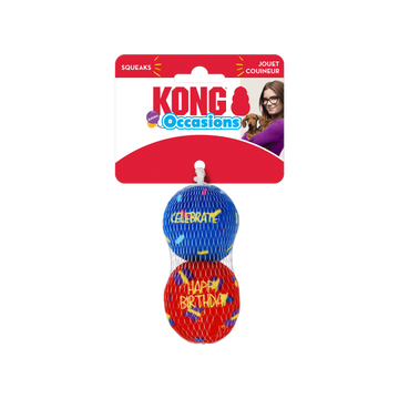 KONG - Occasions Birthday Balls (2/pack)